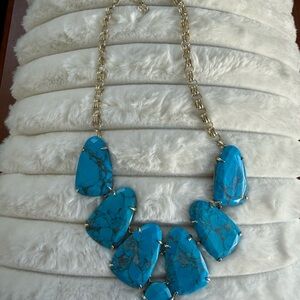 NWT Kendra Scott Harlow Statement Necklace- new in box